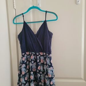 Floral lace dress